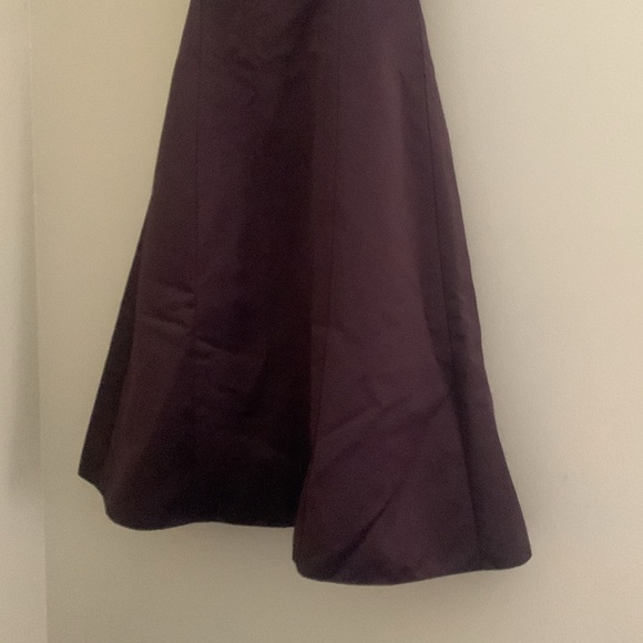 David's Bridal Rich Brown Dress flower girl 14 woman’s xs 125 - Picture 4 of 5